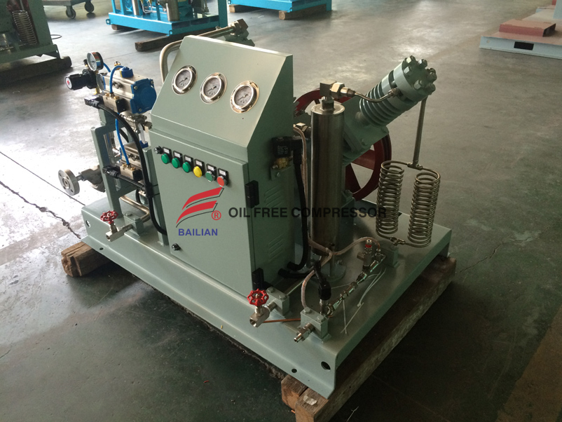 industrial two stage wet co2 booster compressor for Supercritical extraction