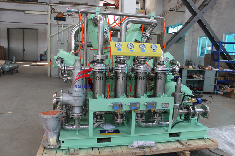 Oil Free Reciprocating Low Pressure Oxygen Compressor