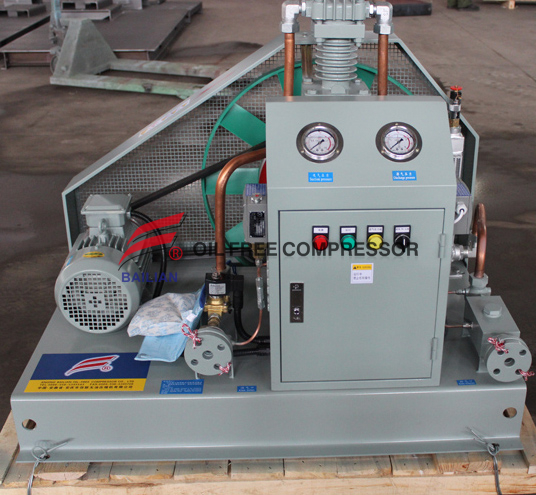 Oil Free Nitrogen Compressor for Laser Cutting