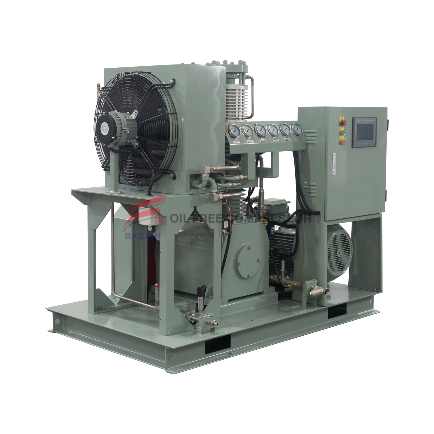 GZW-40/8-300 Oil Free Lubrication Vertical Type Nitrogen Compressor