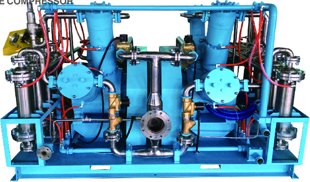 TOTALLY OIL FREE OXYGEN COMPRESSOR GOW-100-4-150