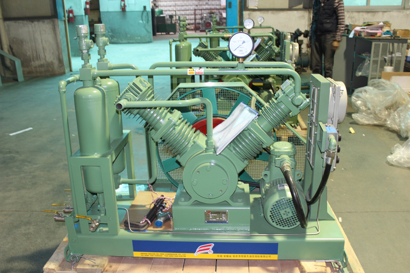 safety reciprocating hydrogen piston compressor for laboratory (4)