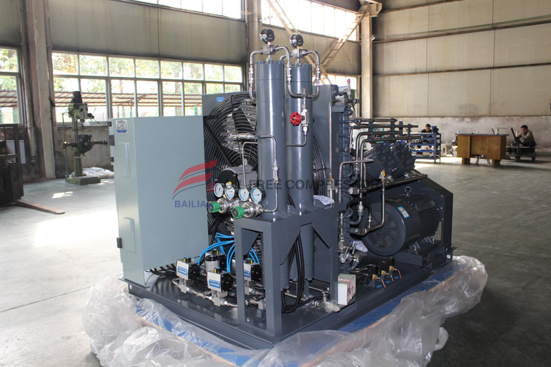 High Pressure Oil Field Use Oil Free Air Compressor 30Mpa