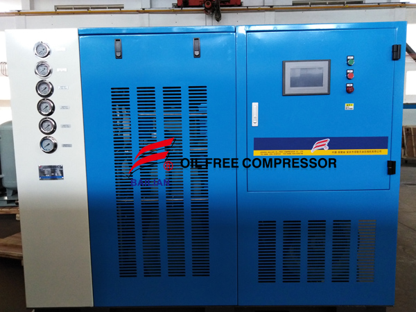 Bailian Oil free high pressure oxygen compressor and nitrogen compressor for Spain customer1