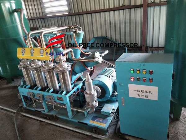 Bailian High pressure oxygen compressor service at Zimbabwe(4)