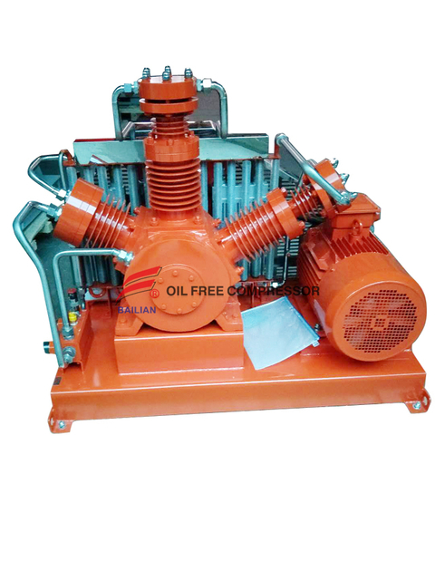 Quiet Oil Free Sf6 Recovery Gas Compressor 