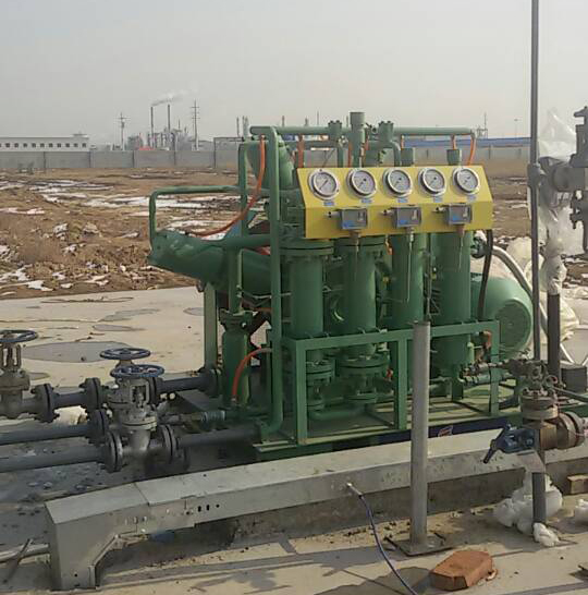 Bailian oil free hydrogen compressor use site (1)