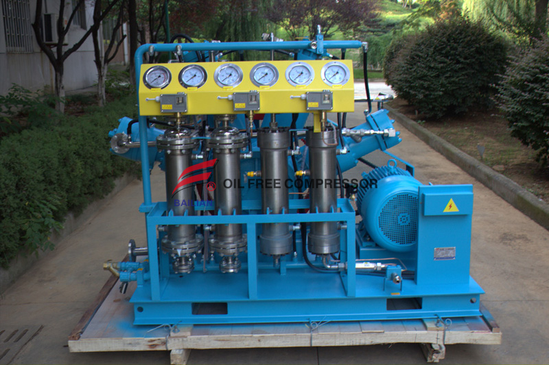 TOTALLY OIL FREE OXYGEN COMPRESSOR GOW-100-4-150 from China 