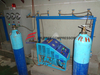 reciprocating high pressure microboost oil free oxygen compressor