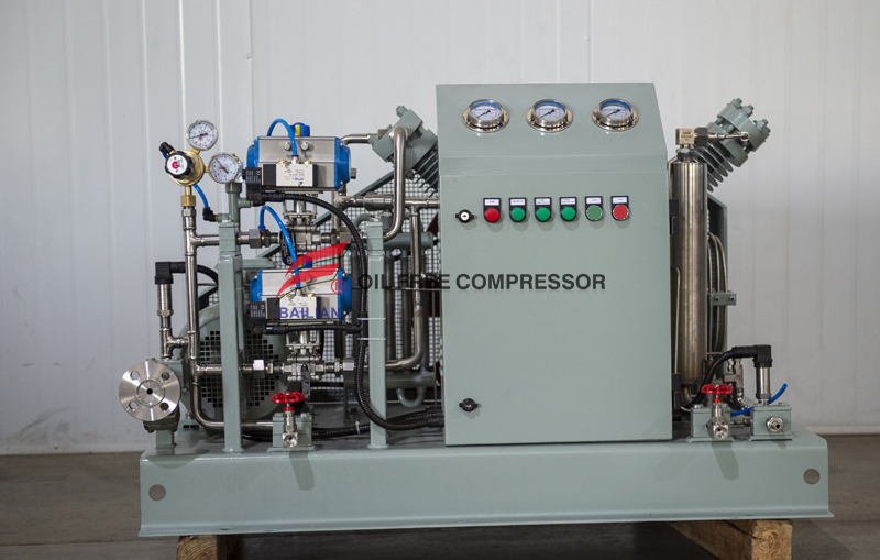 CO2 Extraction Recovery Oil Free Co2 Compressor V Type