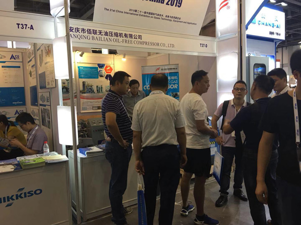 IG CHINA ,2019 industrial gas equipment fair ,bailian booth (5)