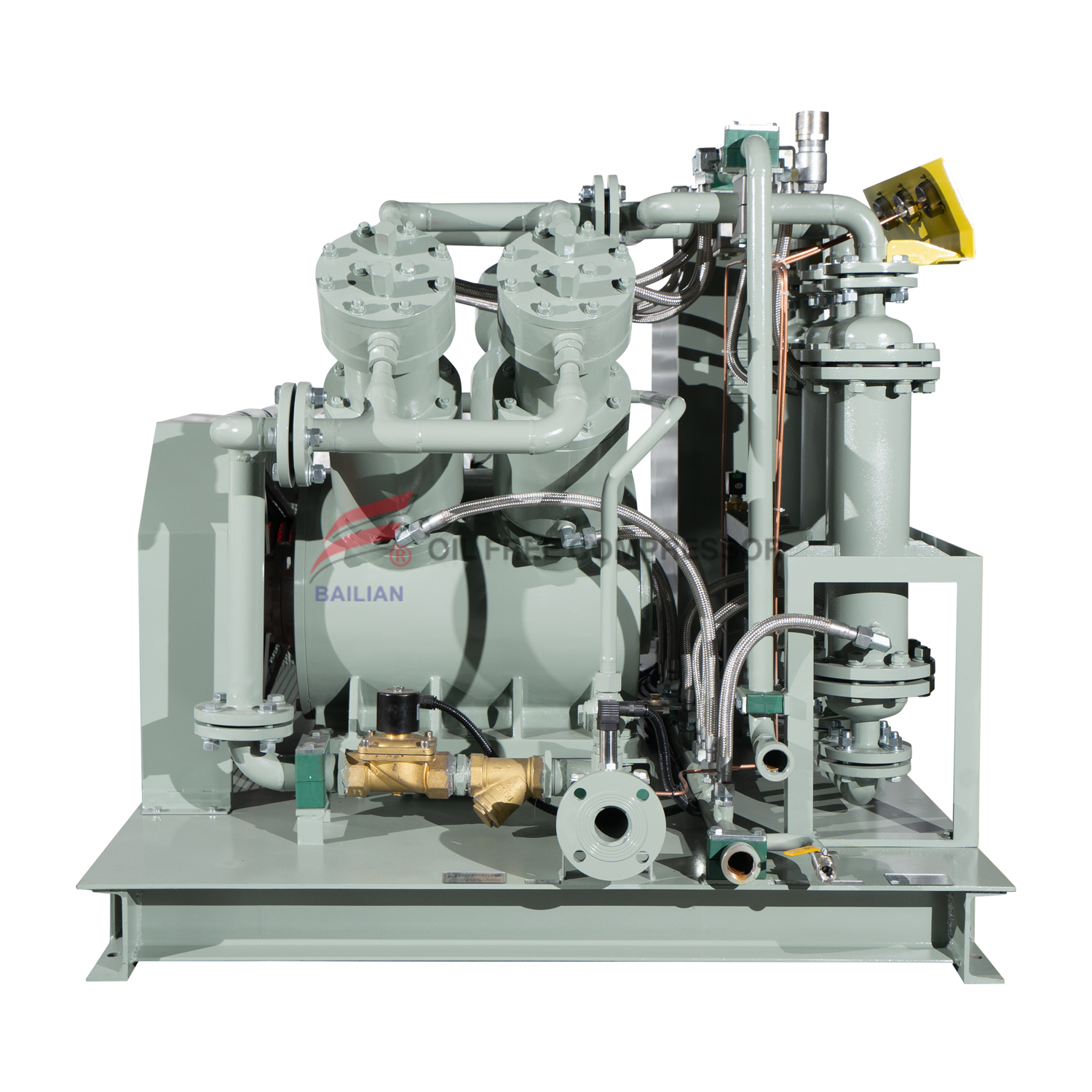 Double V-shaped Sled Mounted Type Natural Gas Compressor 2VWH-100/1.6-26