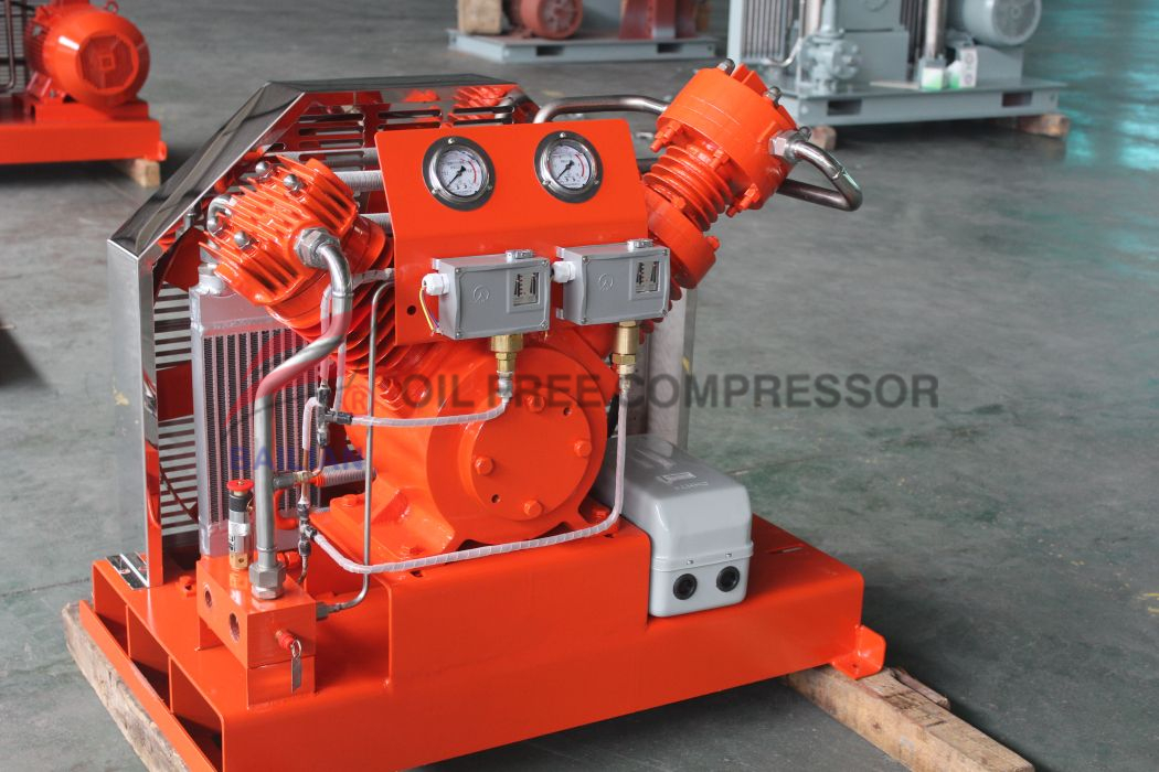 Water Cooling V-type SF6 Compressor SF6-10/2-50