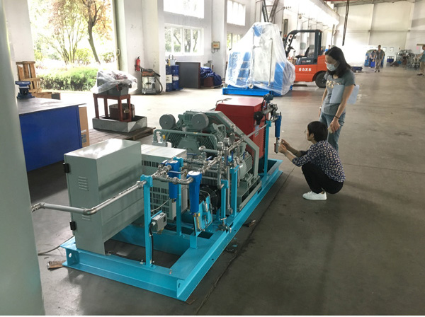 Welcome Daikin Fluorochemicals to Bailian Compressor Acceptance Equipment