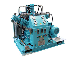 The operating principle of the hydrogen compressor