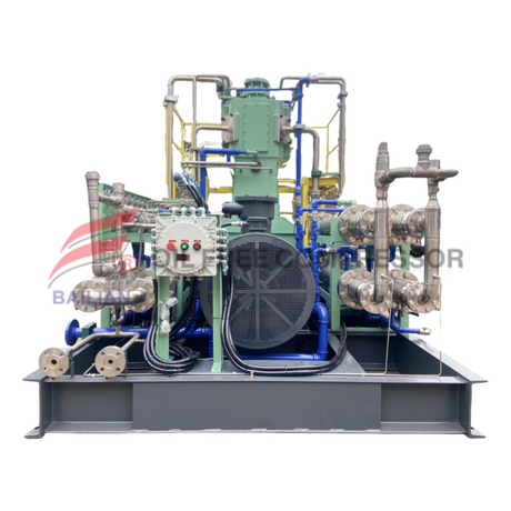 ZWHY-500/0.9-60 Oil Free Lubrication Reciprocating Piston Hydrogen Compressor