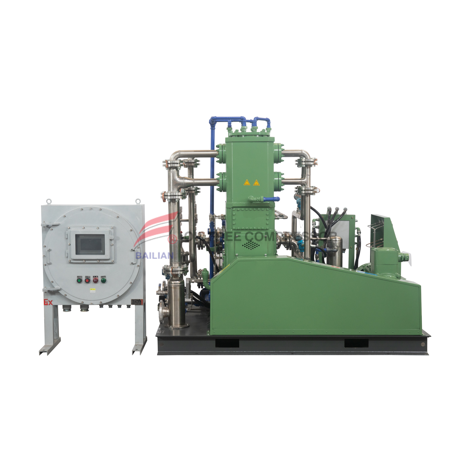 TZWH-240/10-23 Vertical Oil-free Pry Mounted Type H2 Compressor