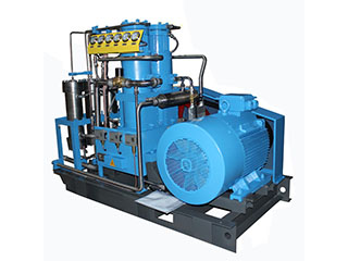 What are the working systems of the hydrogen compressor?