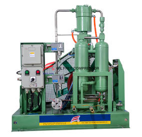 What are the operating characteristics of a hydrogen compressor?