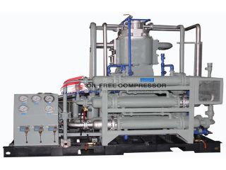 What are the technical characteristics of the Oil Free Co2 Compressor?
