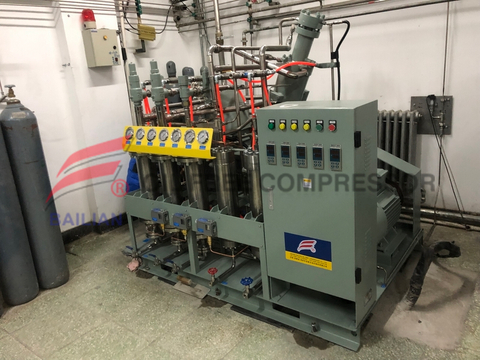 25nm3 200bar Oil Free Helium Compressor