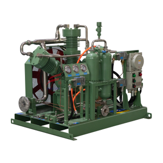 GHW-6/6-180 Completely Oil-free Lubrication W-type Hydrogen Compressor