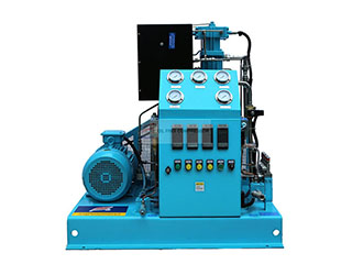 What are the common types of hydrogen compressors?