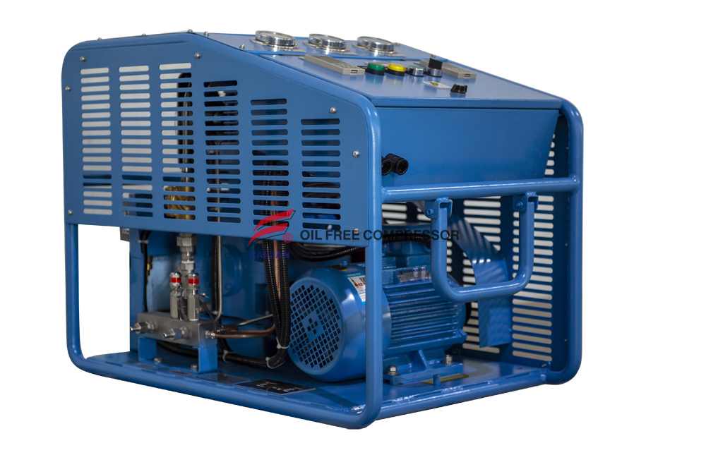 15NM3 150bar High Pressure Oil Free Oxygen Compressor 