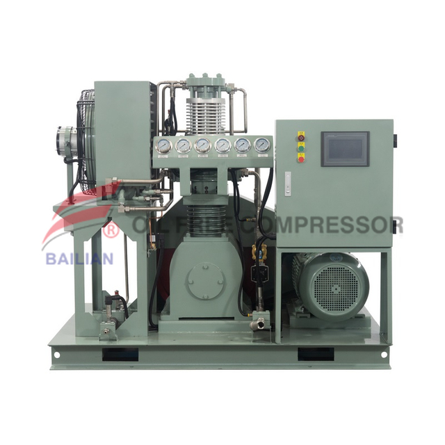45NM3 155bar Nitrogen Filling Oil Free Nitrogen Compressor 
