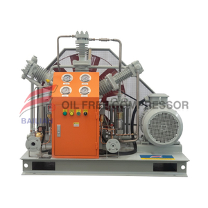 12nm3 100bar High Pressure Oil Free Nitrogen Compressor