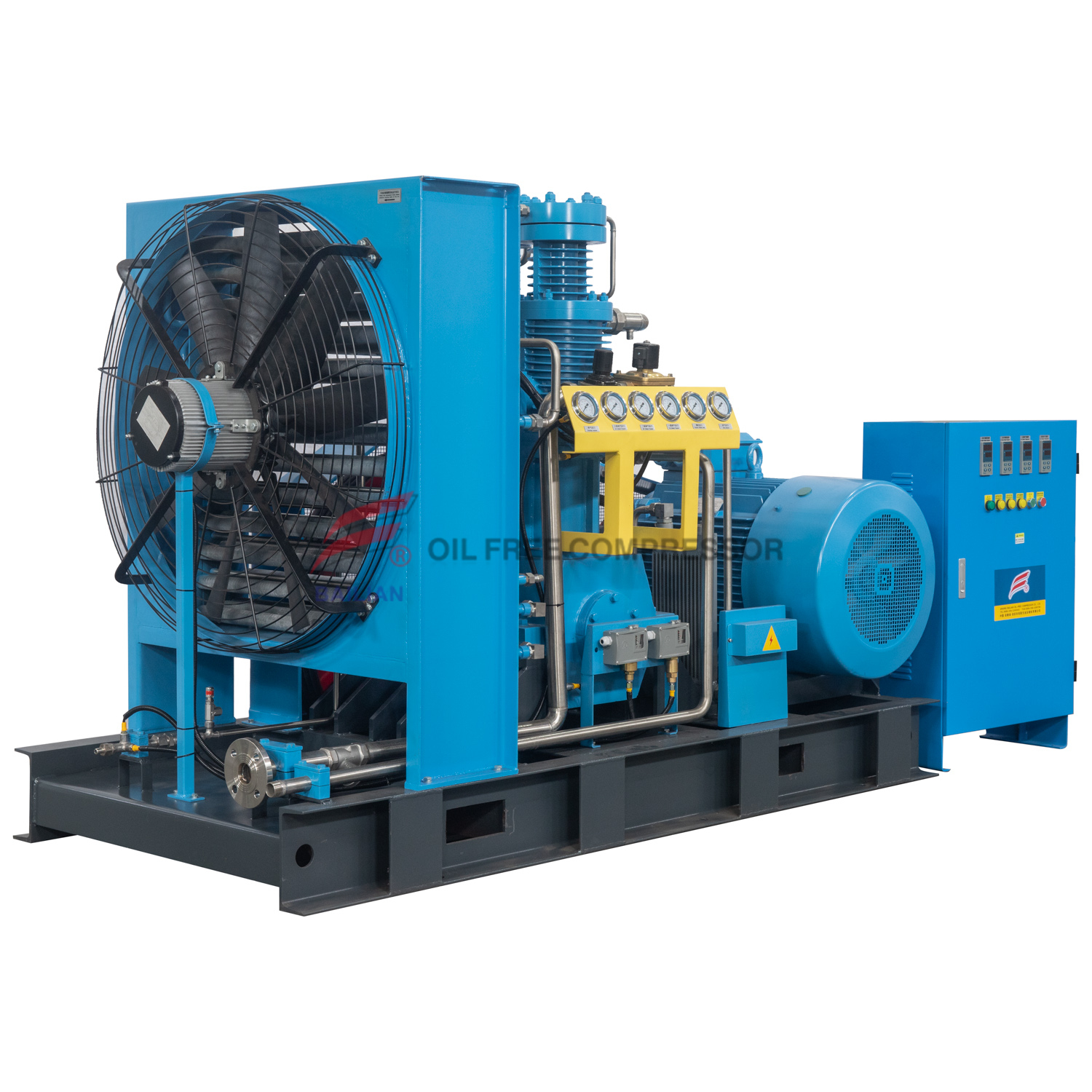 GOW-90/4.5-150 Oil-free Lubrication Vertical Type O2 Compressor