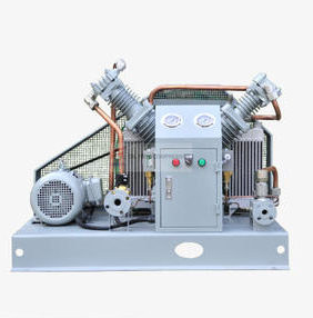 What was the reason for choosing the nitrogen compressor?