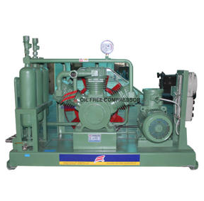 What is the working principle of the hydrogen compressors?