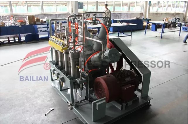 Why do we need to use a professional helium compressor?