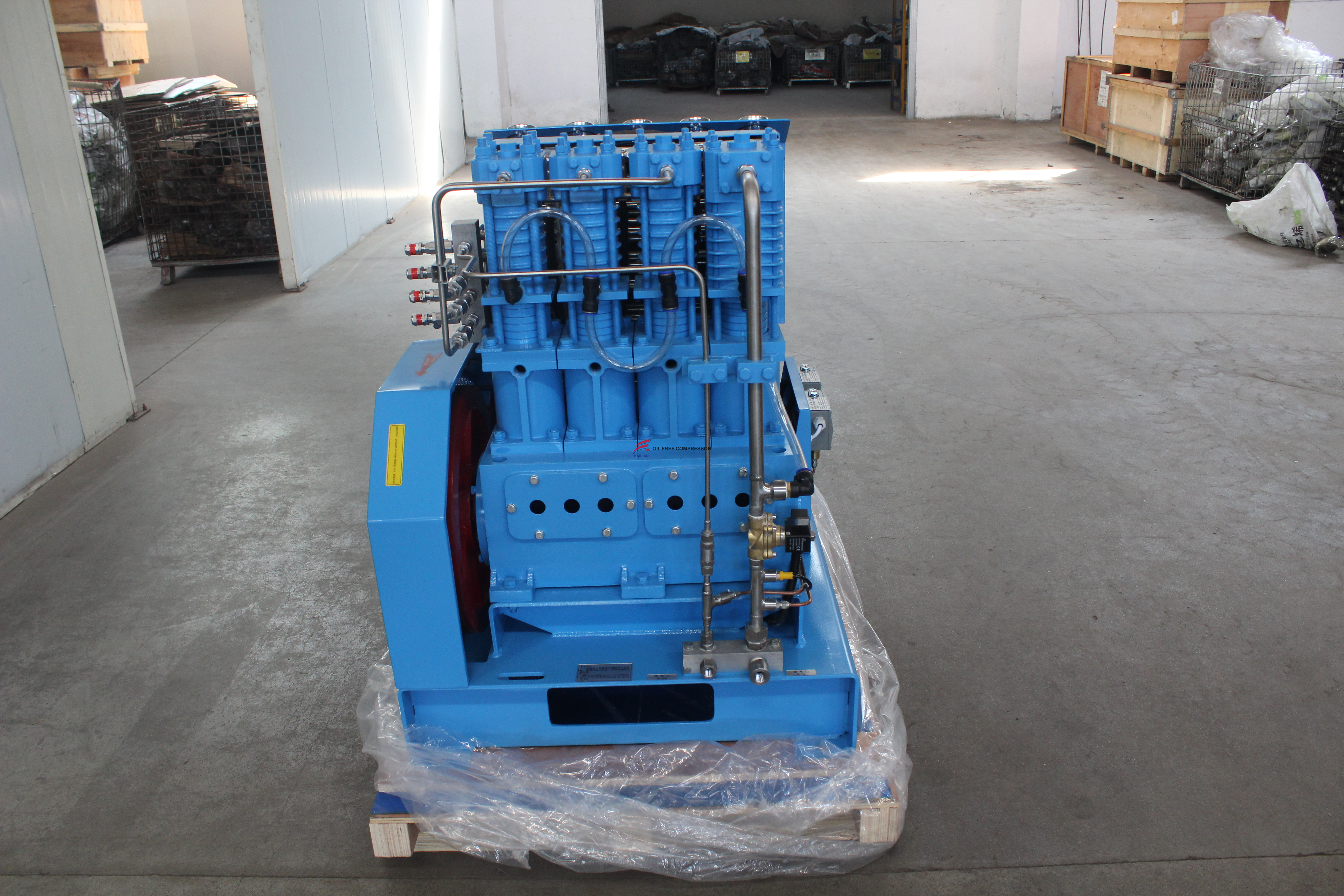 12NM3 300bar High Pressure Oil Free Oxygen Compressor 