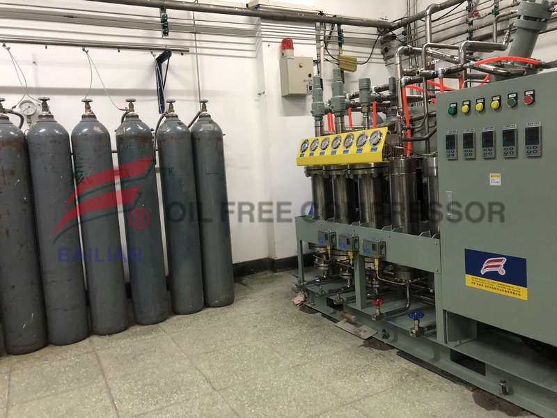 25nm3 200bar Oil Free Helium Compressor