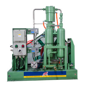 What are the steps to turn on the medical Hydrogen compressor?