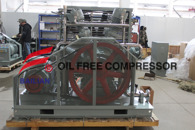 120nm3 6bar Oil Free Helium Compressor