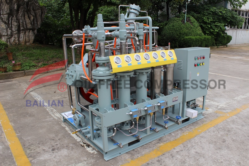 90nm3 10bar Oil Free Helium Compressor
