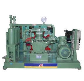 What are the characteristics of the hydrogen compressor?