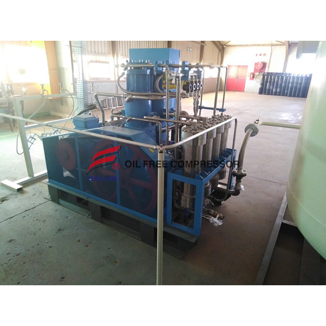 90m3-150m3 4stage high pressure cylinder filling oxygen air compressor