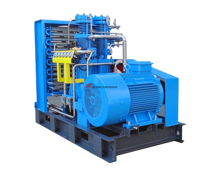 80NM3 250bar High Pressure Oil Free Oxygen Compressor 