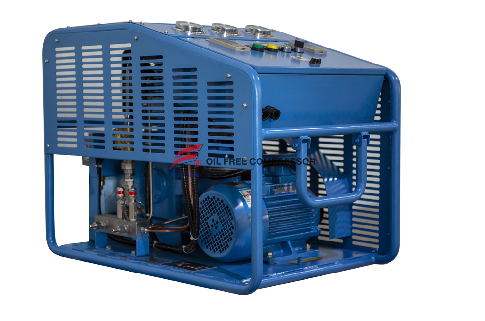 20NM3 150bar High Pressure Oil Free Oxygen Compressor 