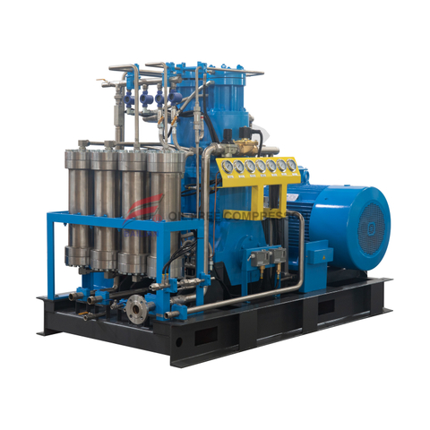 GZOW-300/5-165 Reciprocating Piston Vertical Sled Mounted Type O2 Compressor