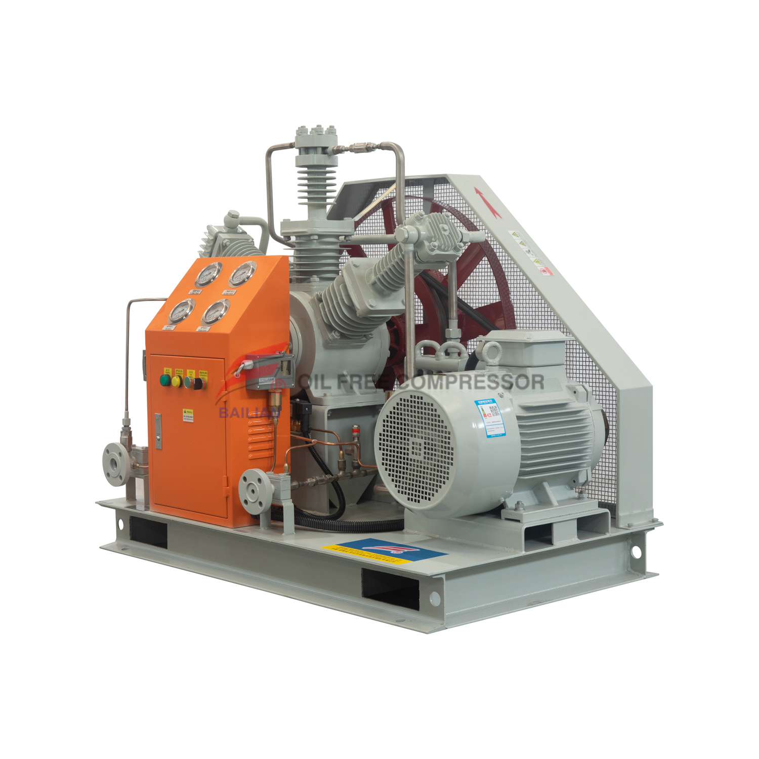 GWW-7/7-200 W Type Oil Free Nitrogen Compressor 
