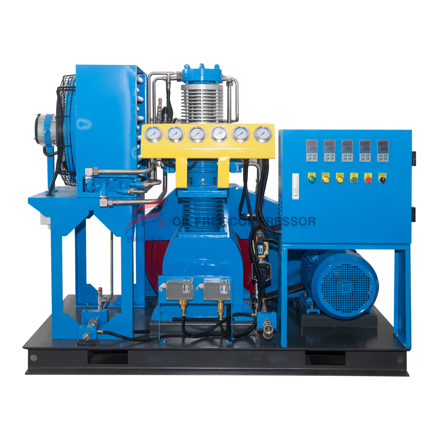 GOW-33/4-150 TOTALLY OIL FREE OXYGEN COMPRESSOR 