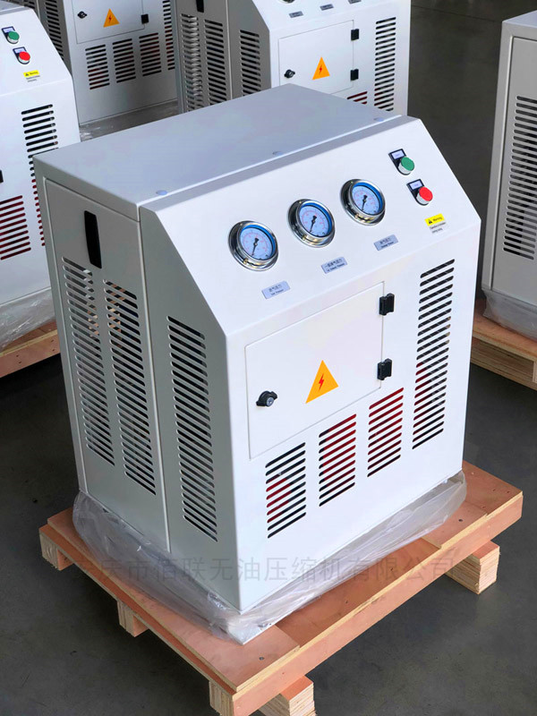 All oil-free high pressure oxygen compressor