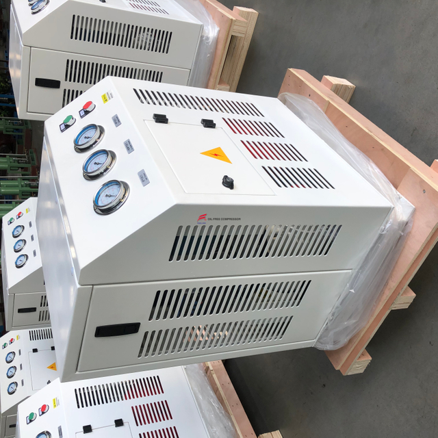 Silent Type 3NM3 150bar High Pressure Oil Free Oxygen Compressor 