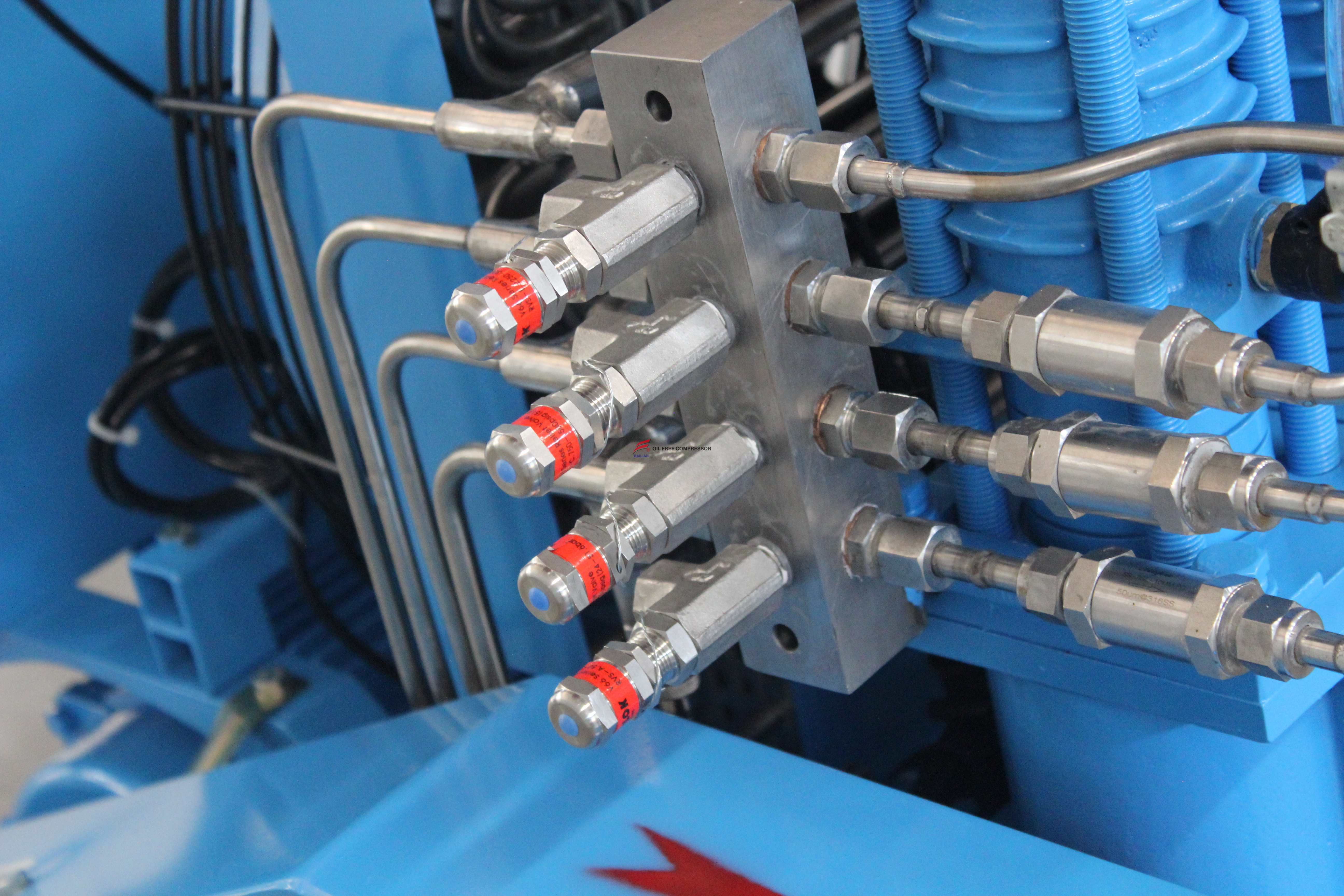 12NM3 300bar High Pressure Oil Free Oxygen Compressor 