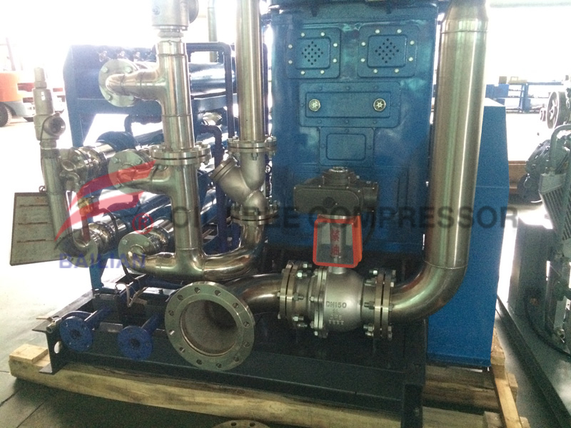  ZOW-180/0.01-25 Reciprocating piston vertical sled mounted type oxygen compressor